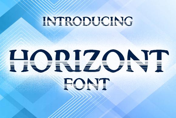 Horizont Font