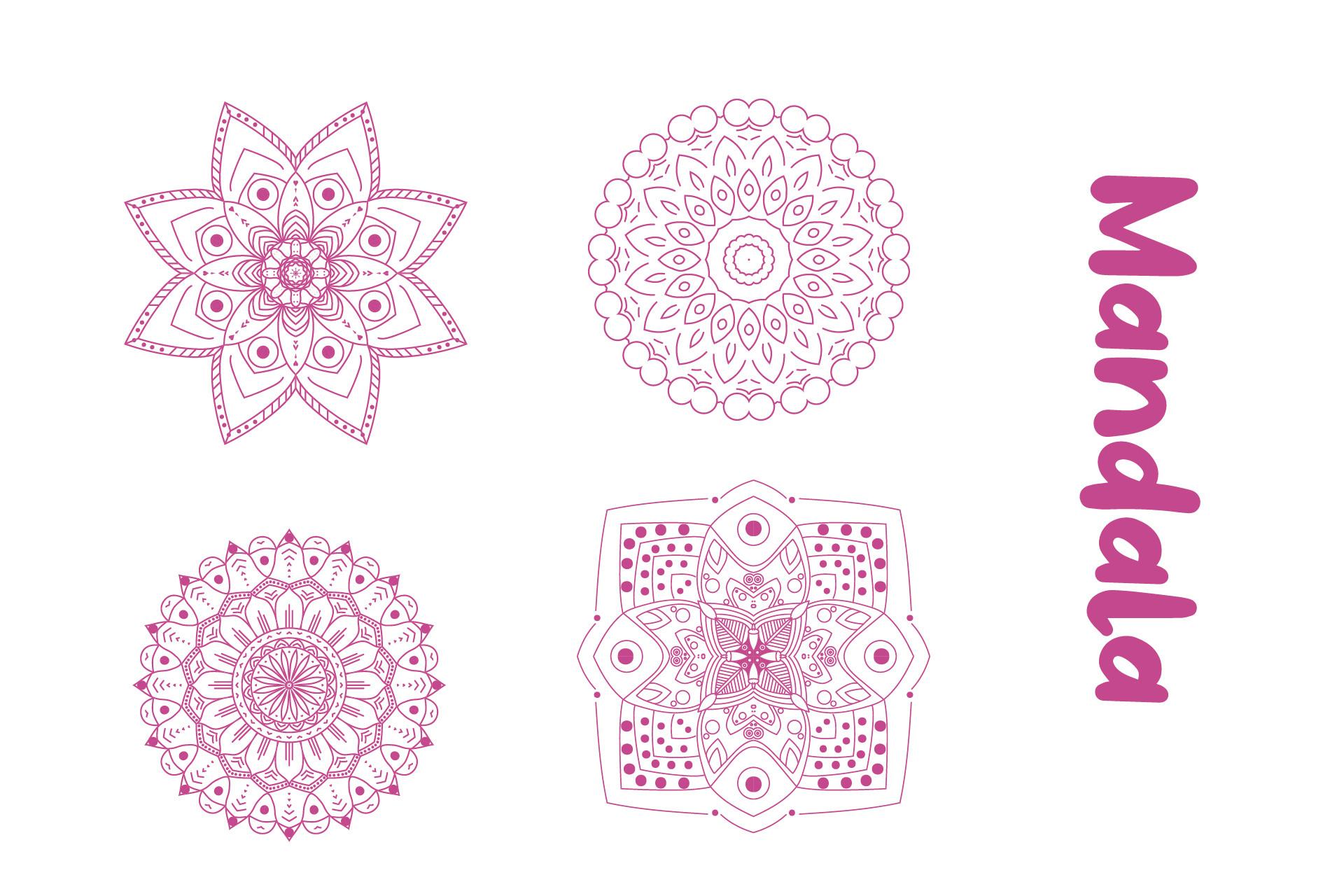 Mandala Ornament Bundle Design