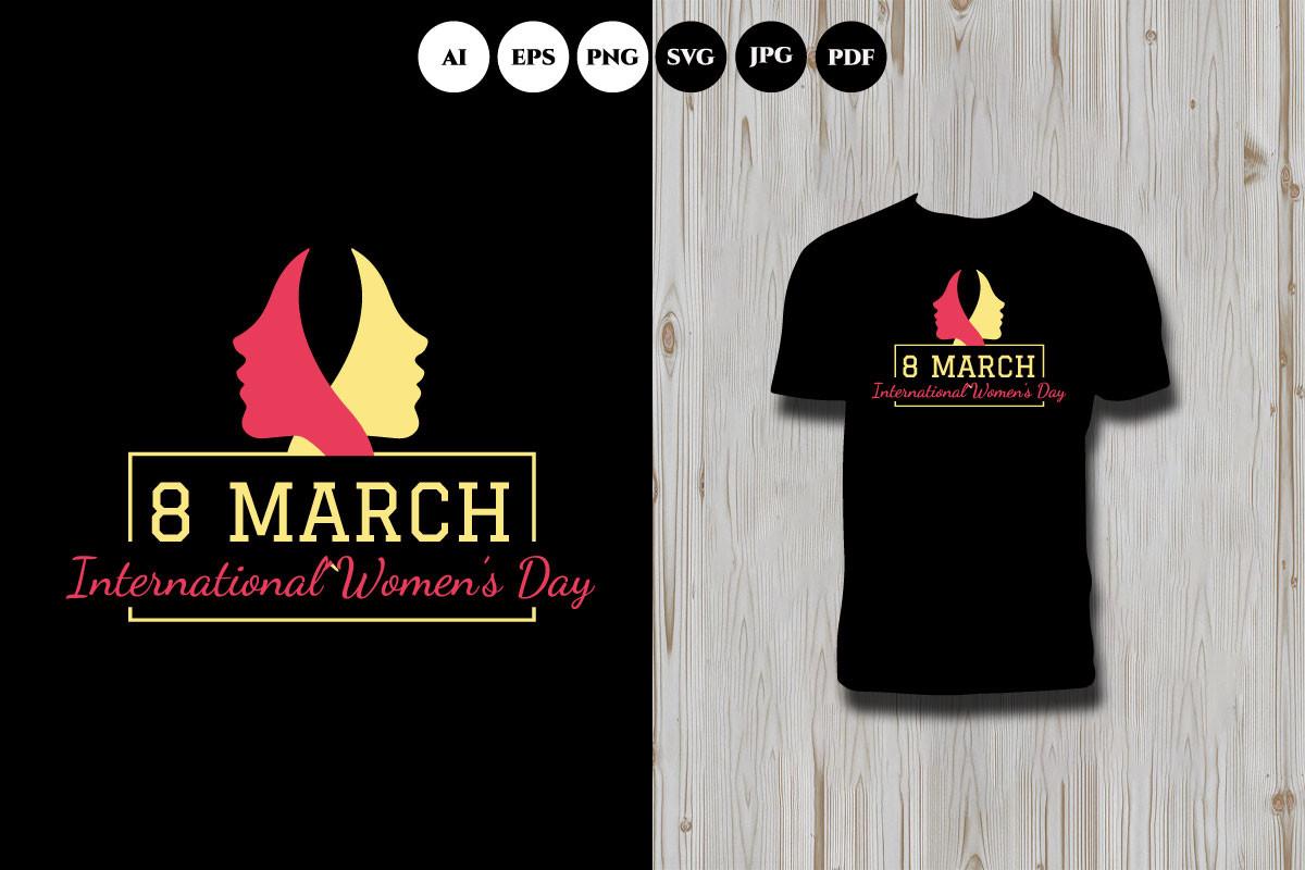 Women's Day T Shirt Design