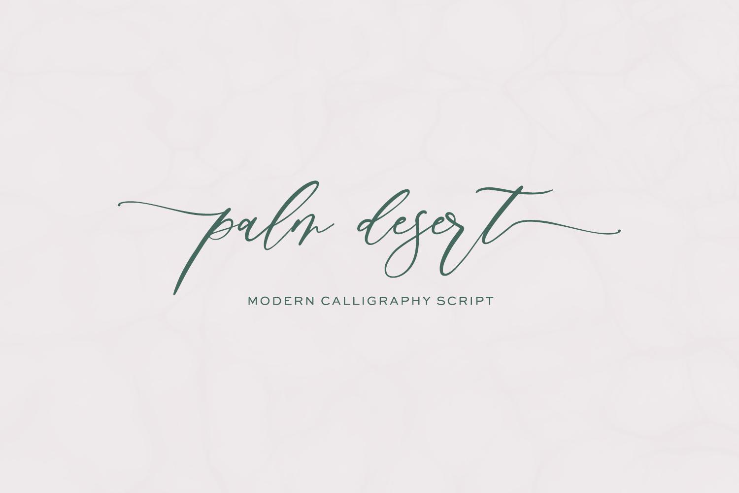Palm Desert Font