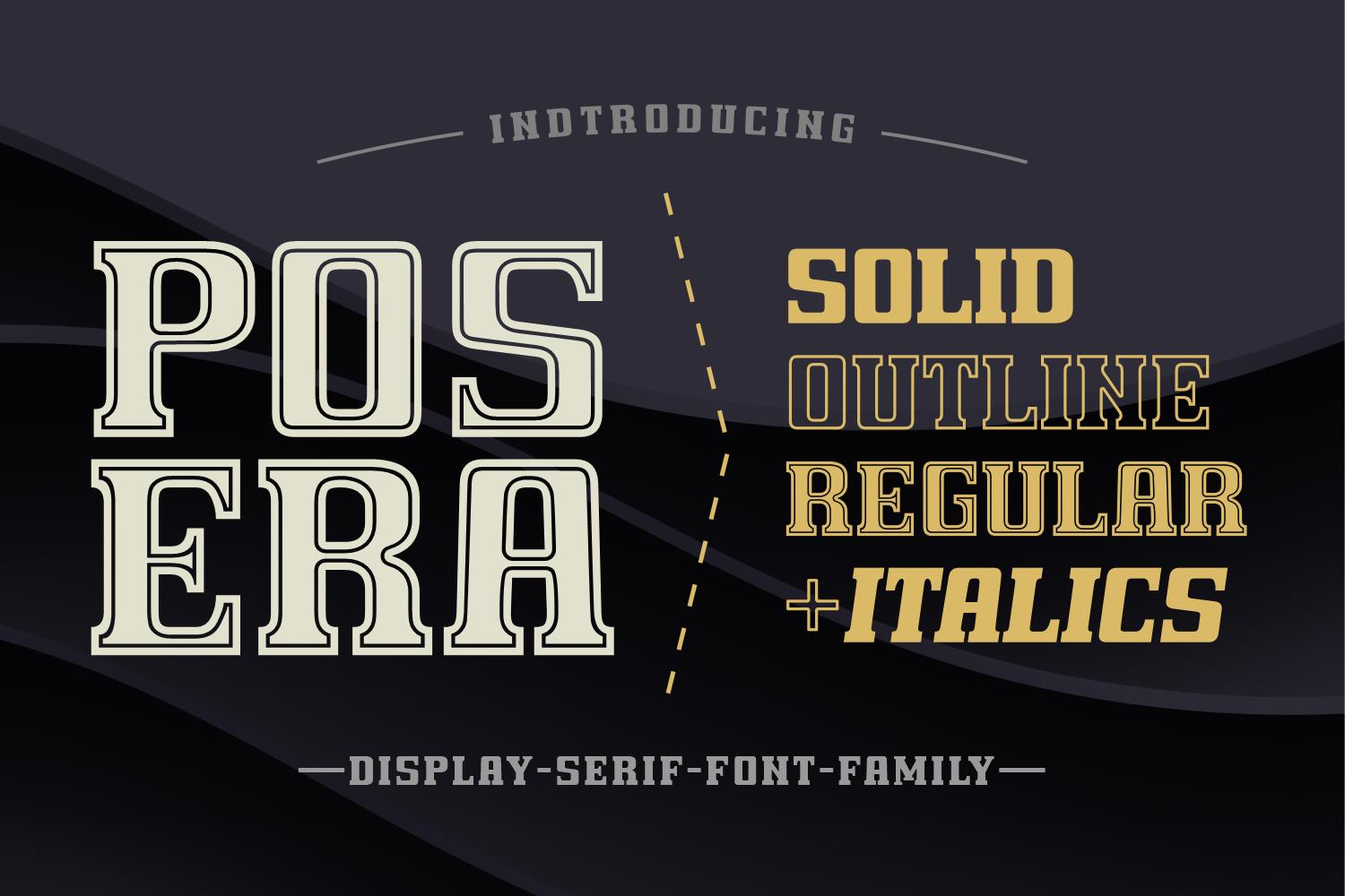 Pos Era Font