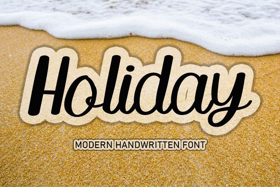 Holiday Font