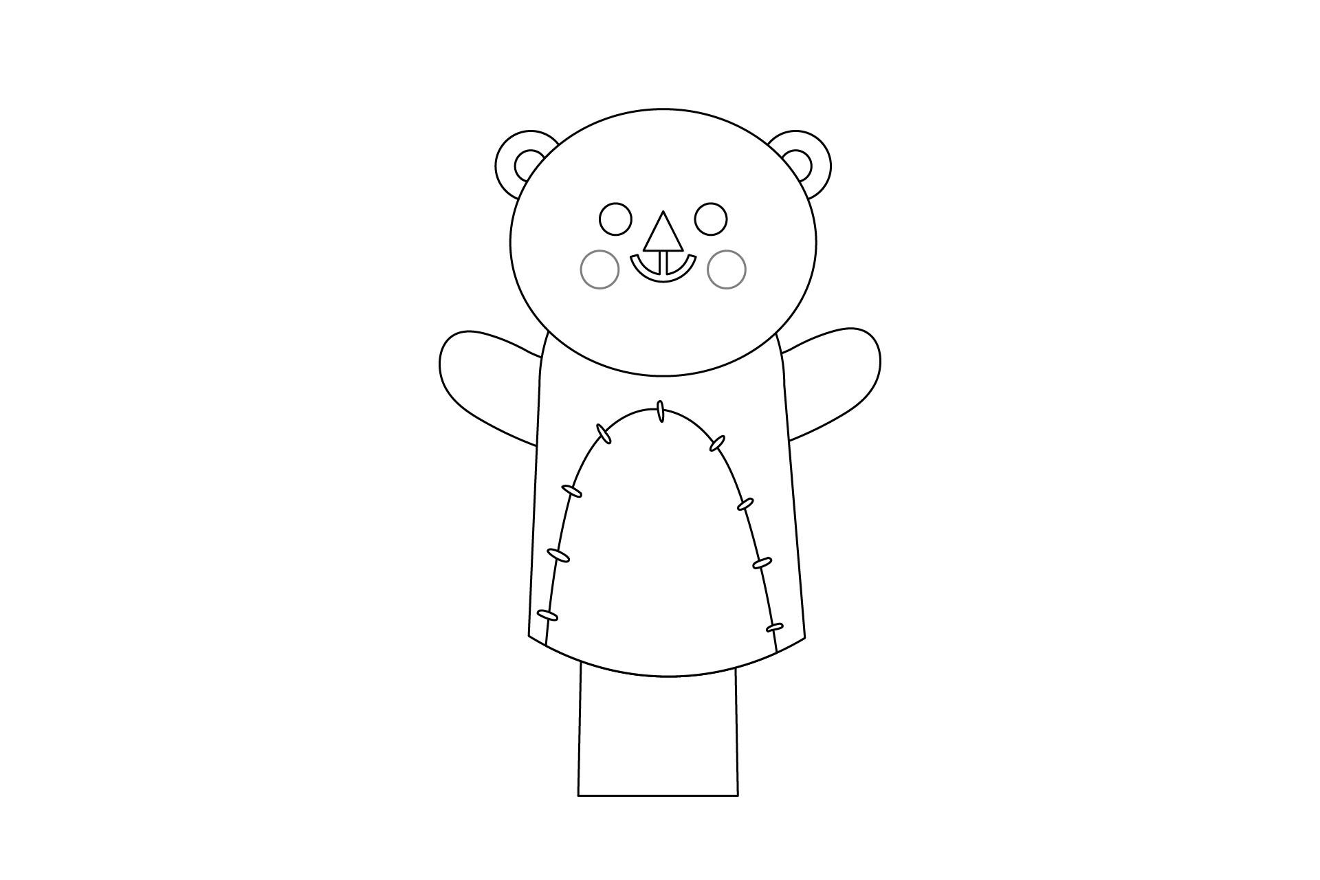 Animal Guinea Pig Coloring Page
