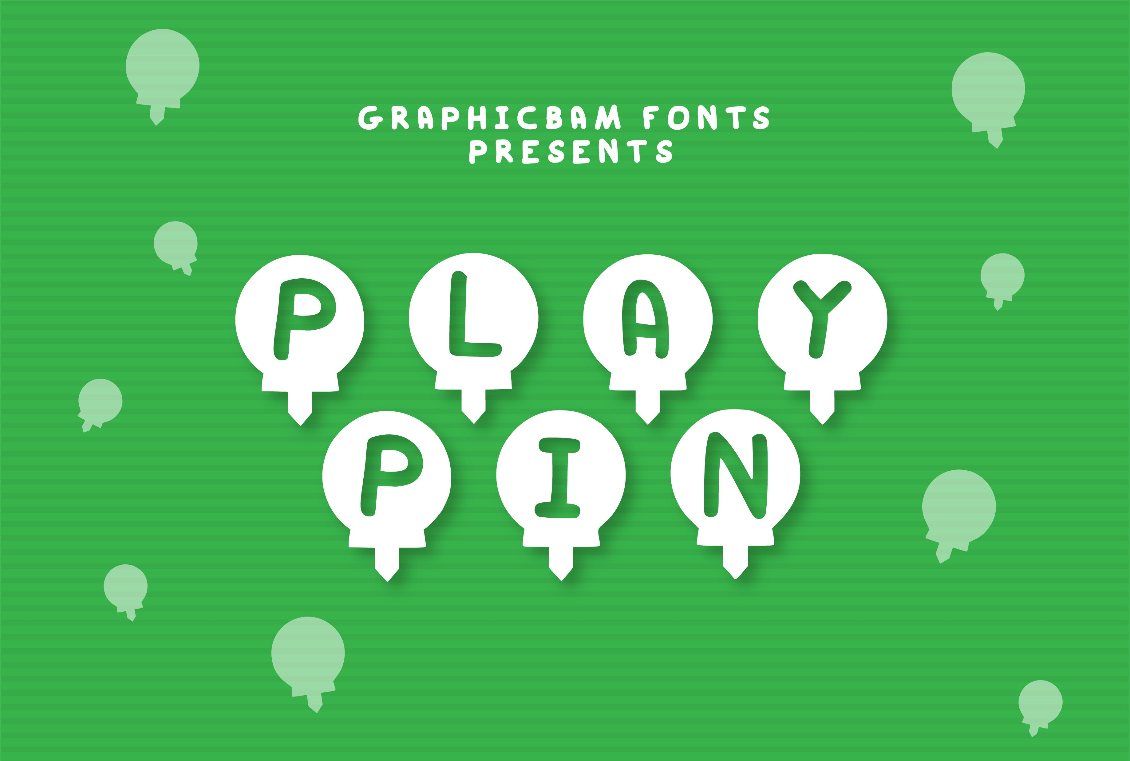 Play Pin Font