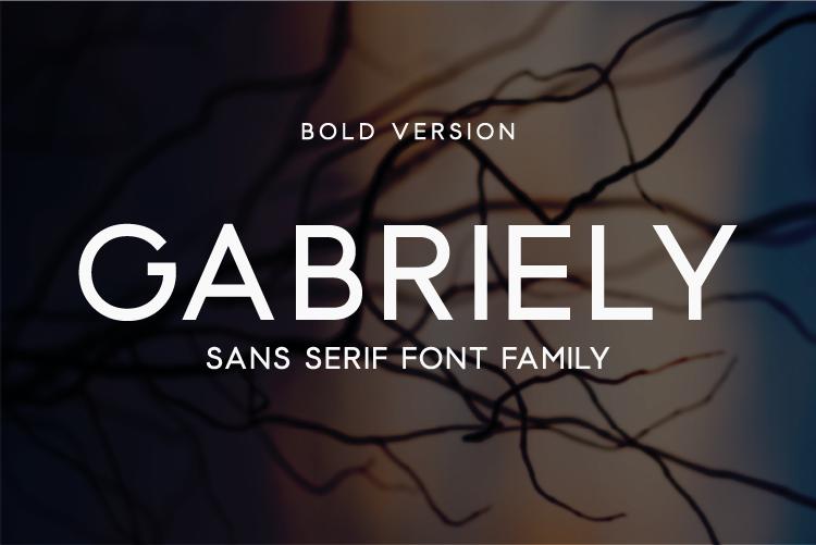 Gabriely Bold Font