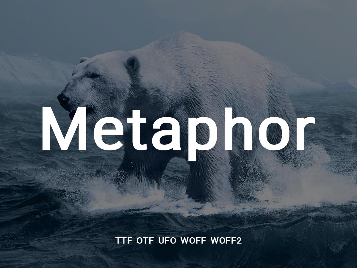 Metaphor Font