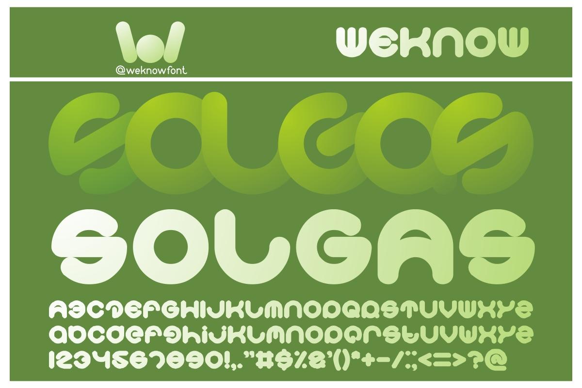 Solgas Font