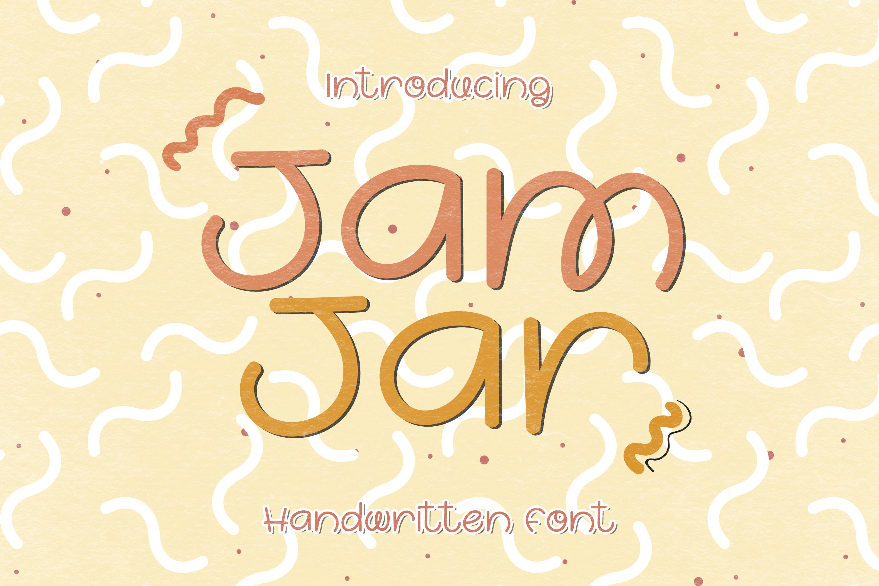 Jam Jar Font