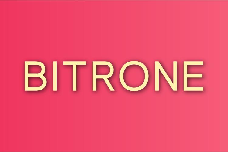 Bitrone Font