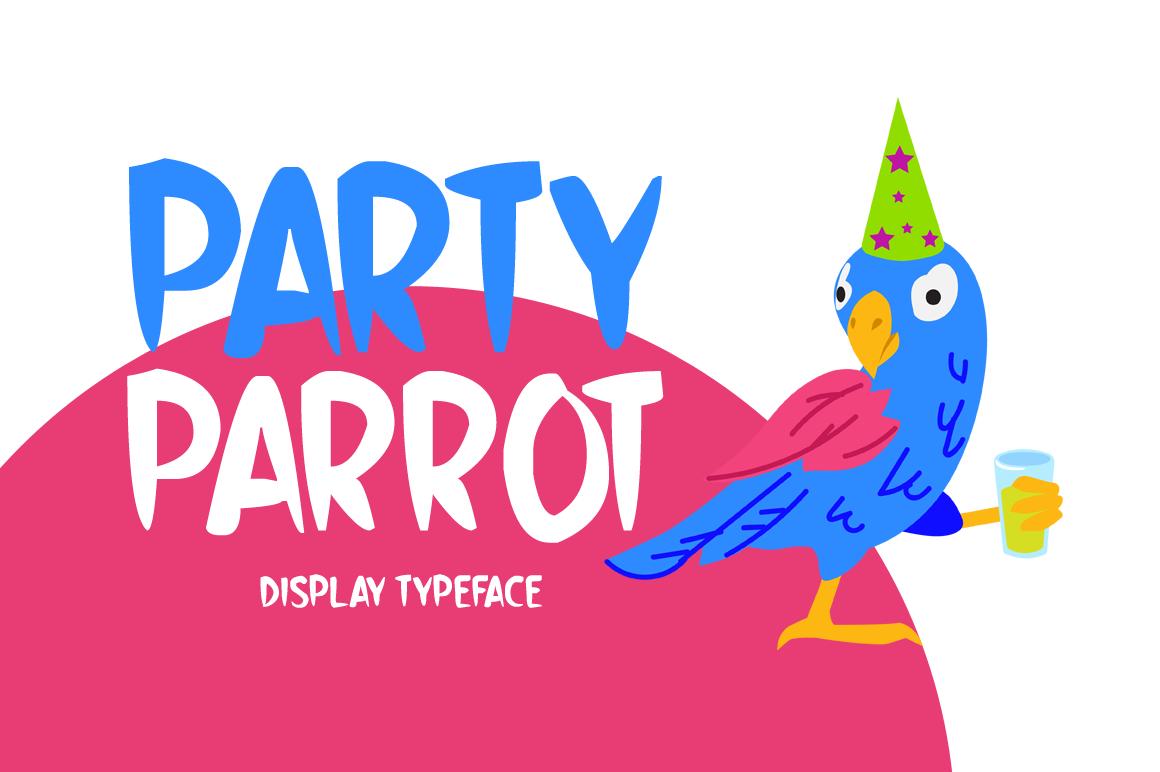 Party Parrot Font