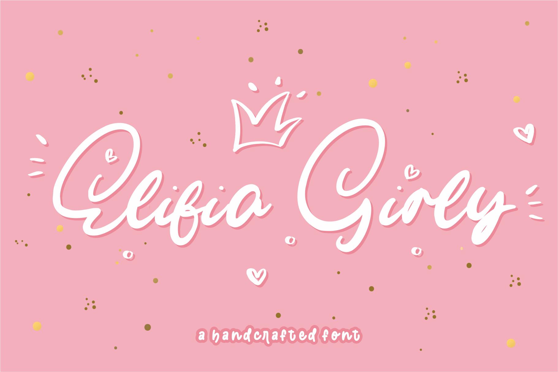 Elifia Girly Font