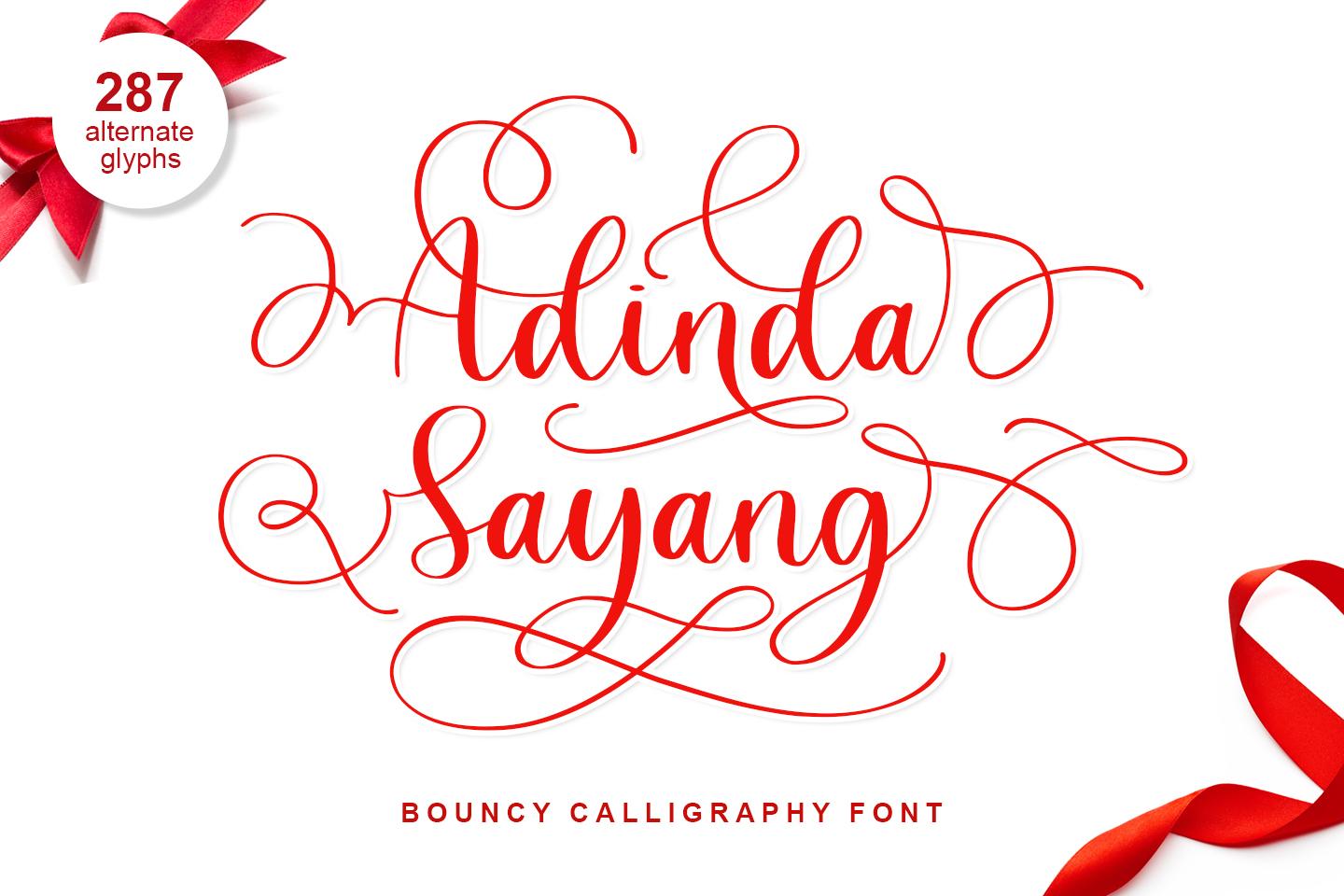 Adinda Sayang Font