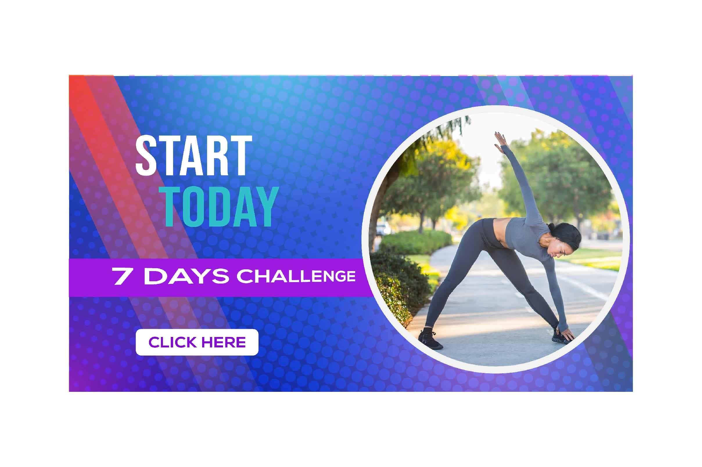 Fitness Youtube Thumbnail Design