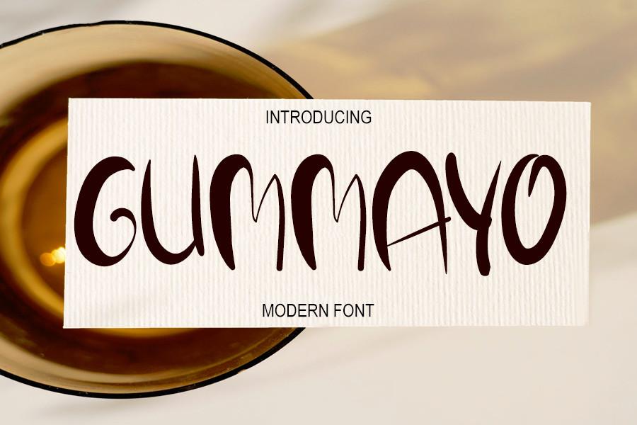 Gummayo Font