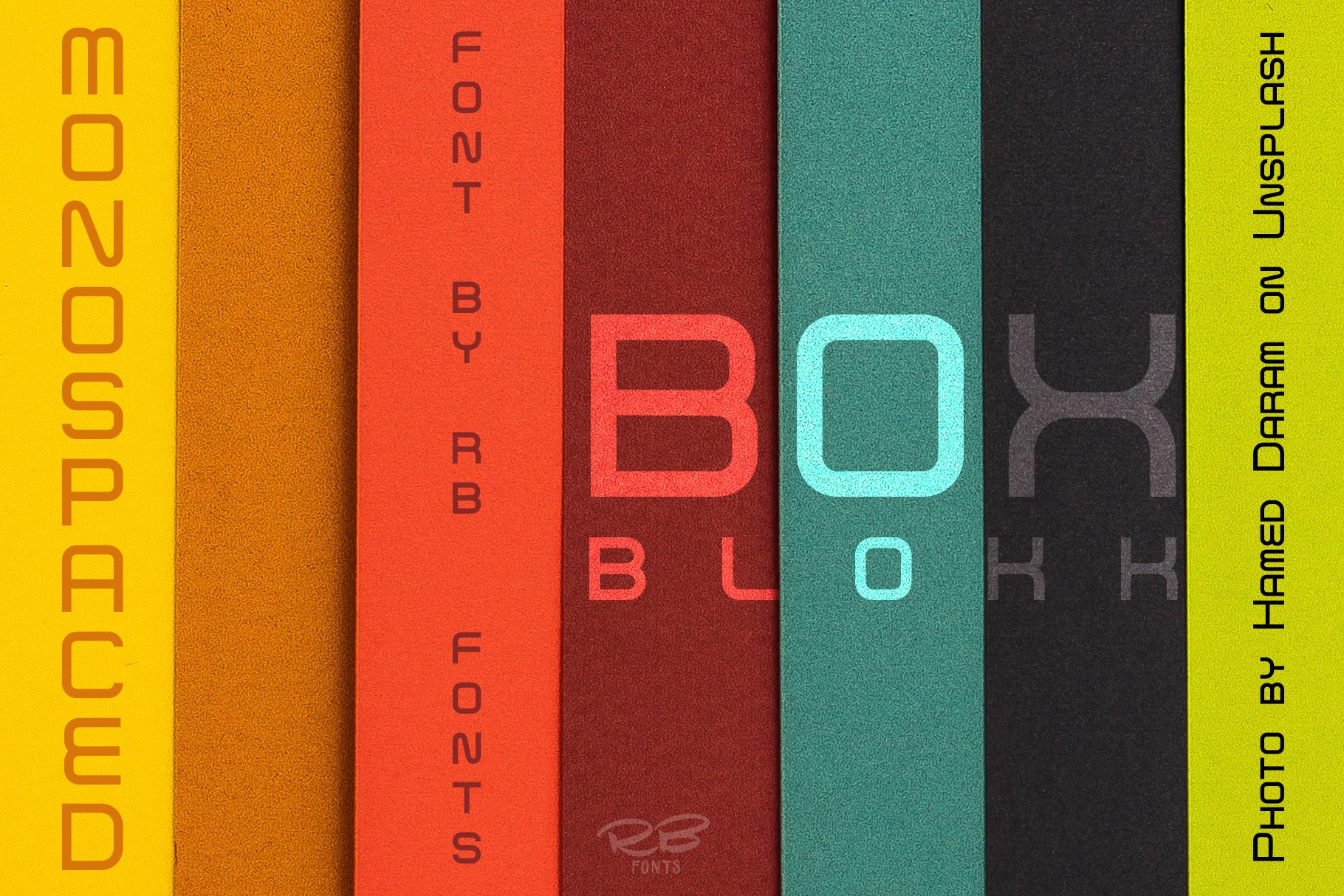 Box Blokk Font