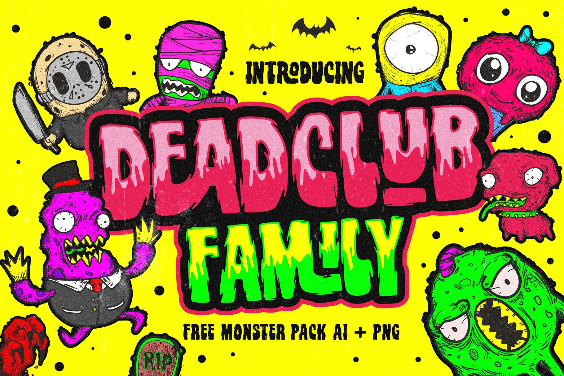 Deadclub Family Font