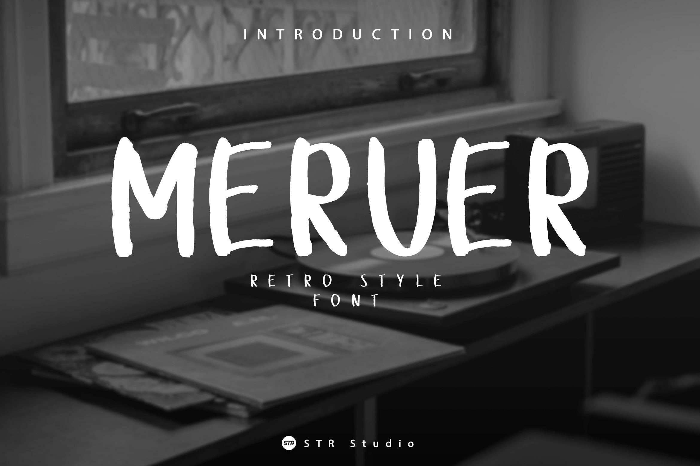 Meruer Font