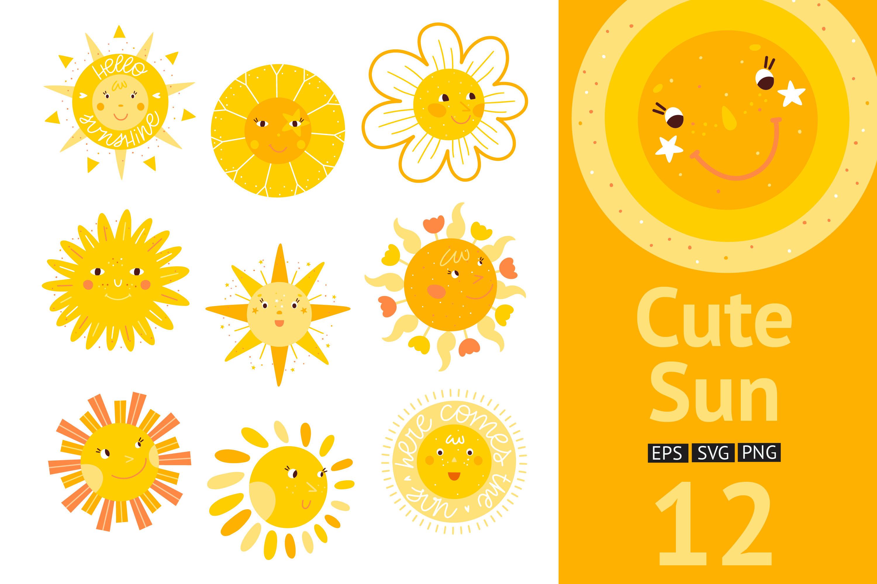 Sunshine Clipart Svg