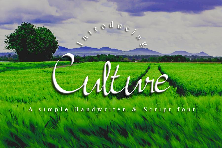Culture Font