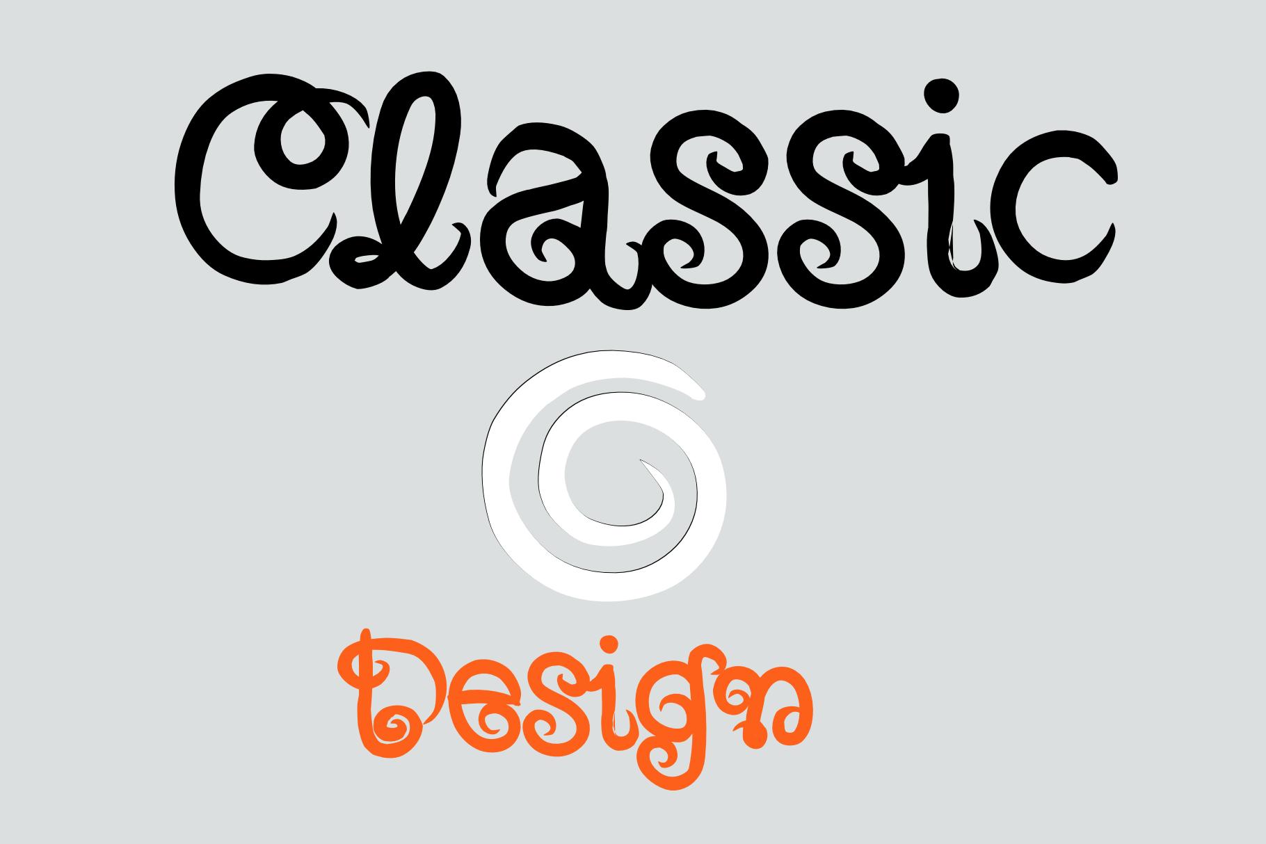 Classic Design Font