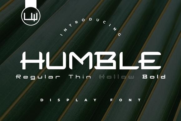 Humble Font