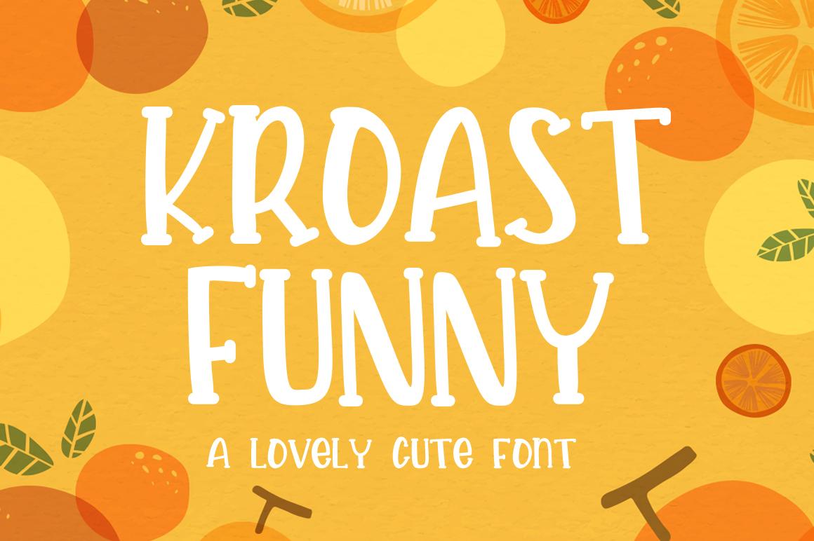 Kroast Funny Font