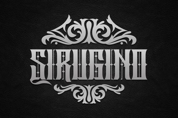 Sirugino Font