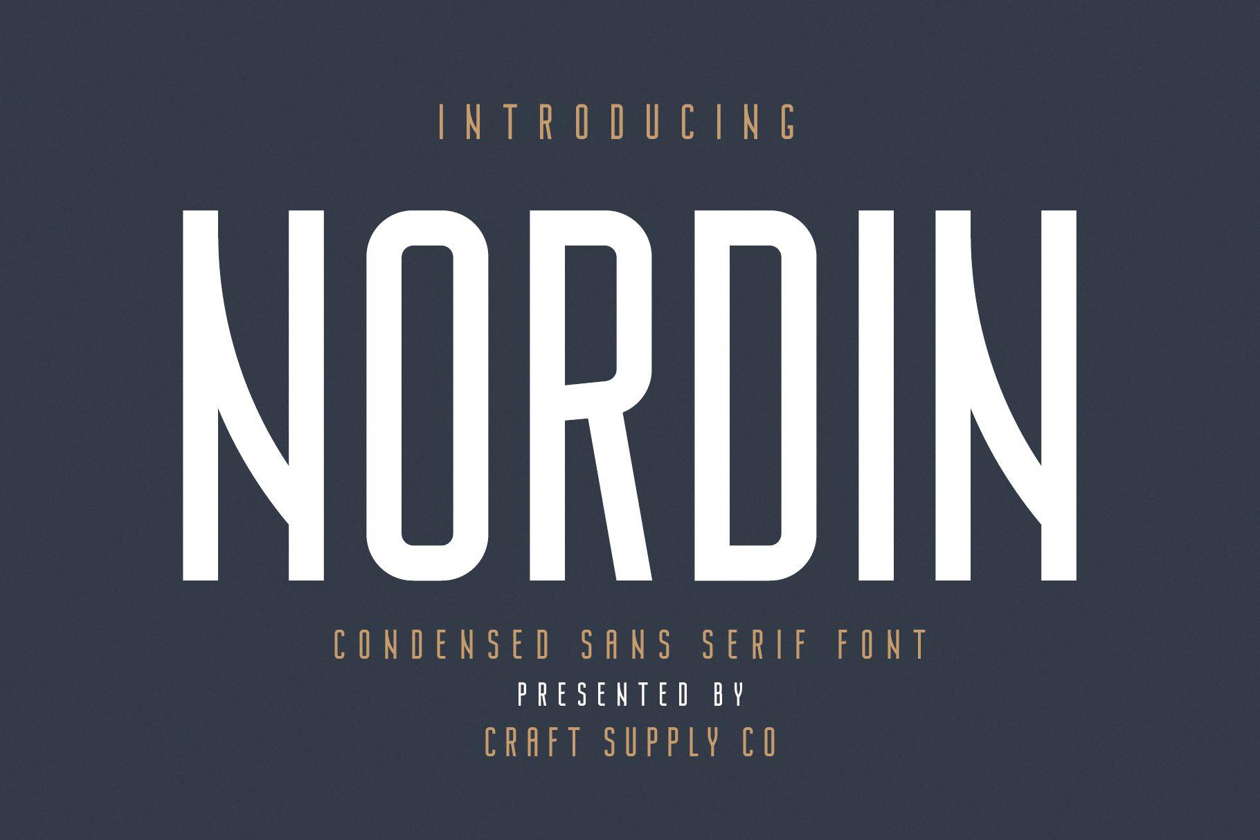 Nordin Font