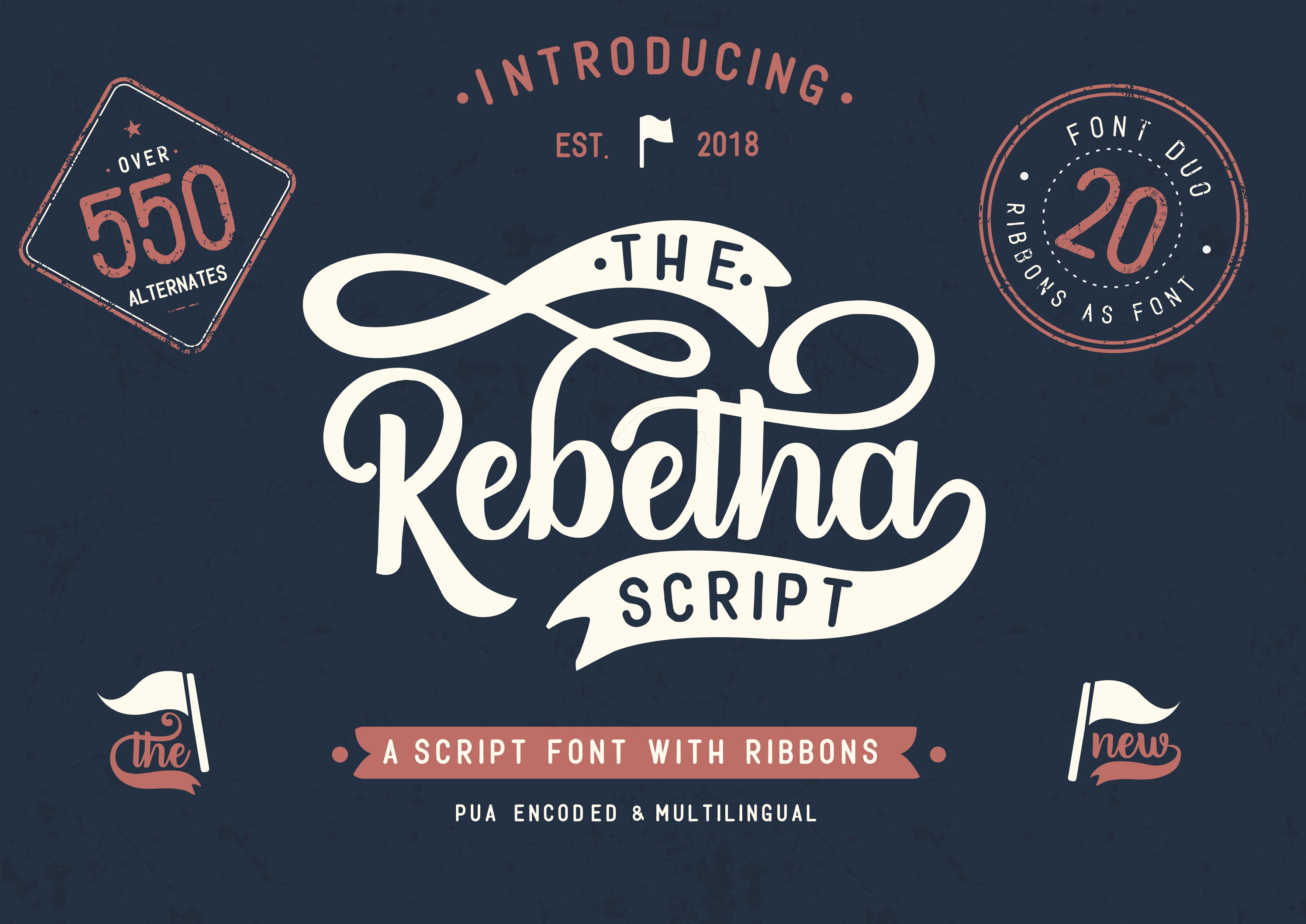 Rebetha Duo Font