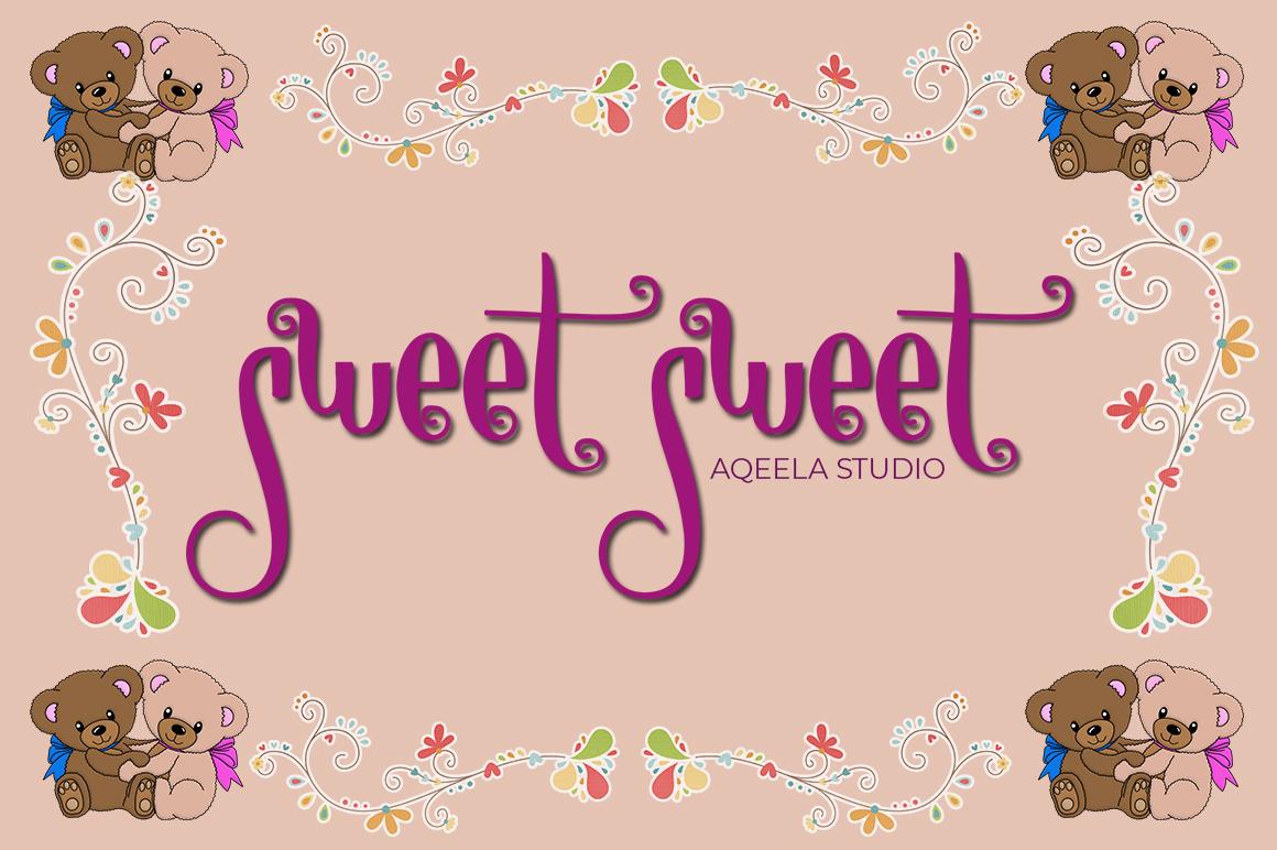 Sweet Sweet Font