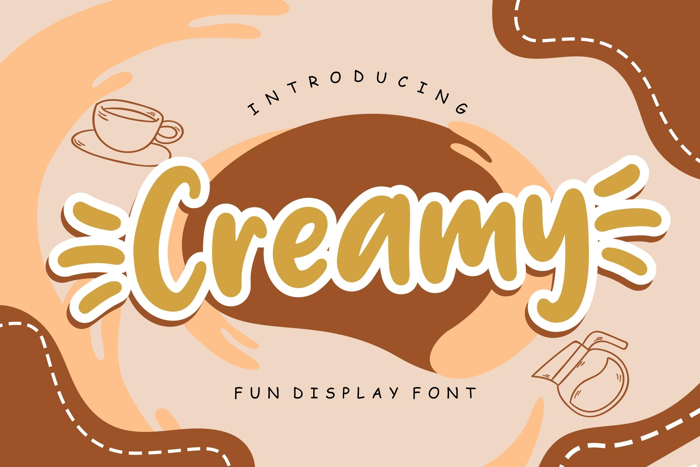 Creamy Font