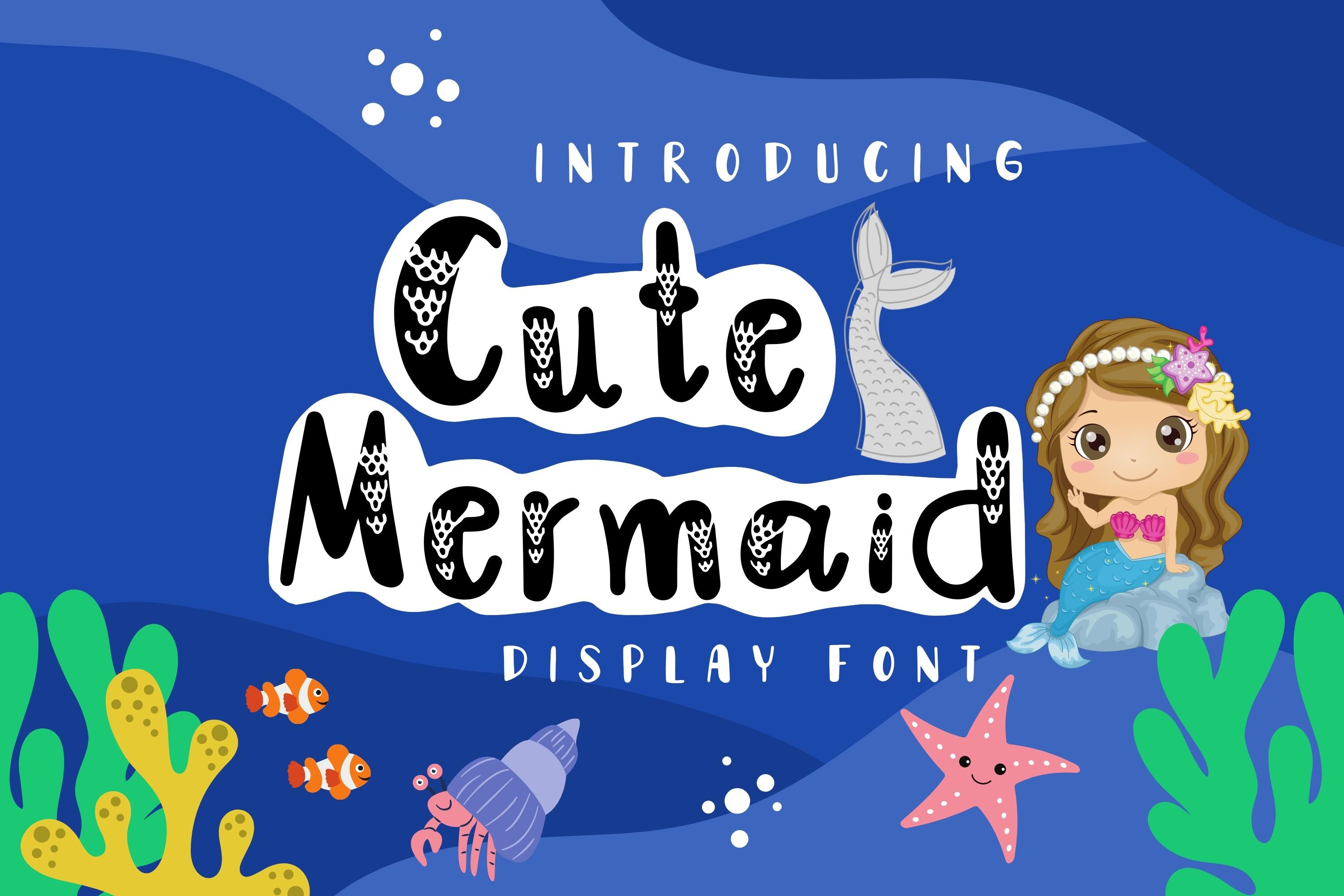Cute Mermaid Font