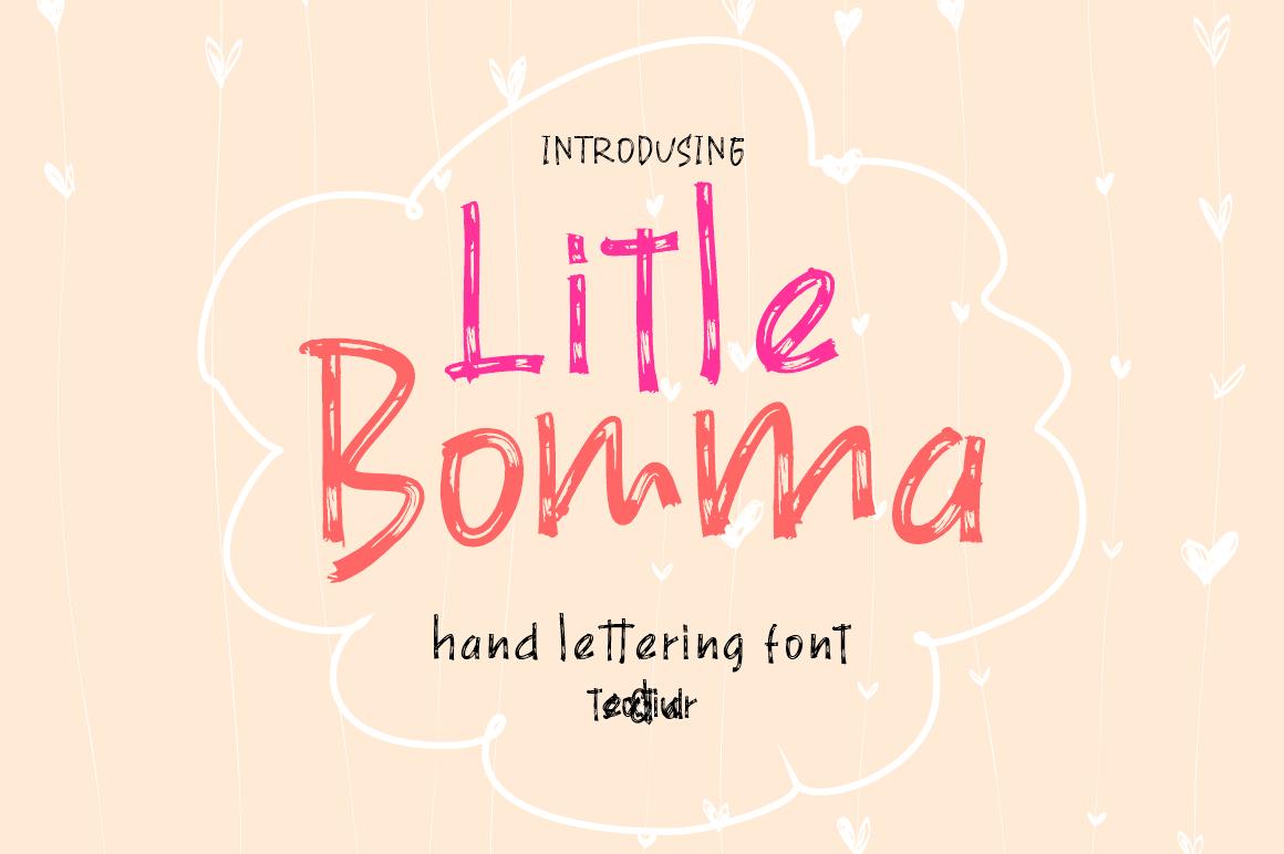 Litle Bomma Font