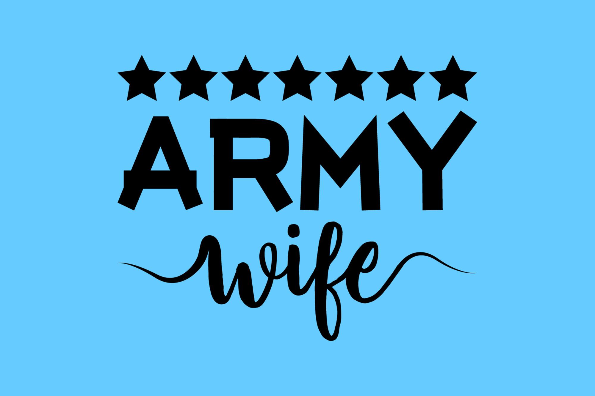 Army Wife SVG