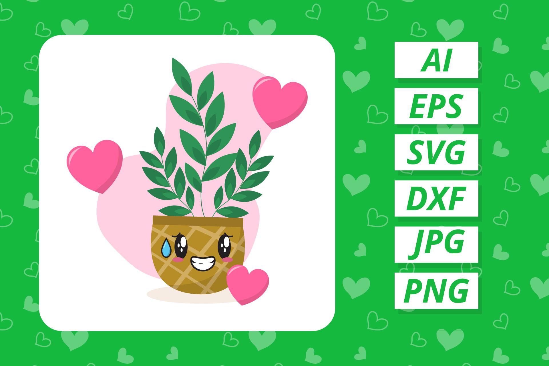 Valentine Houseplant