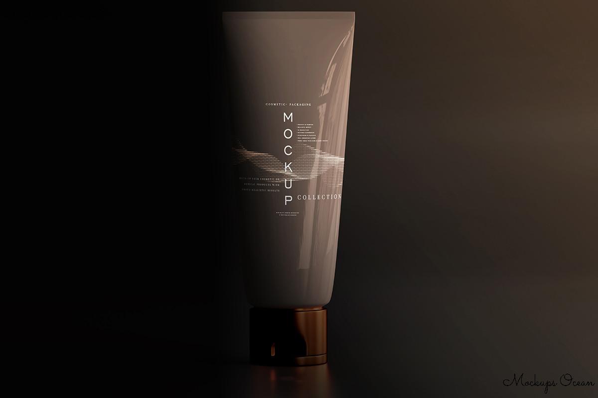 Cream Tube Mockup