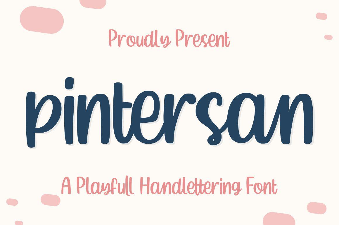 Pintersan Font