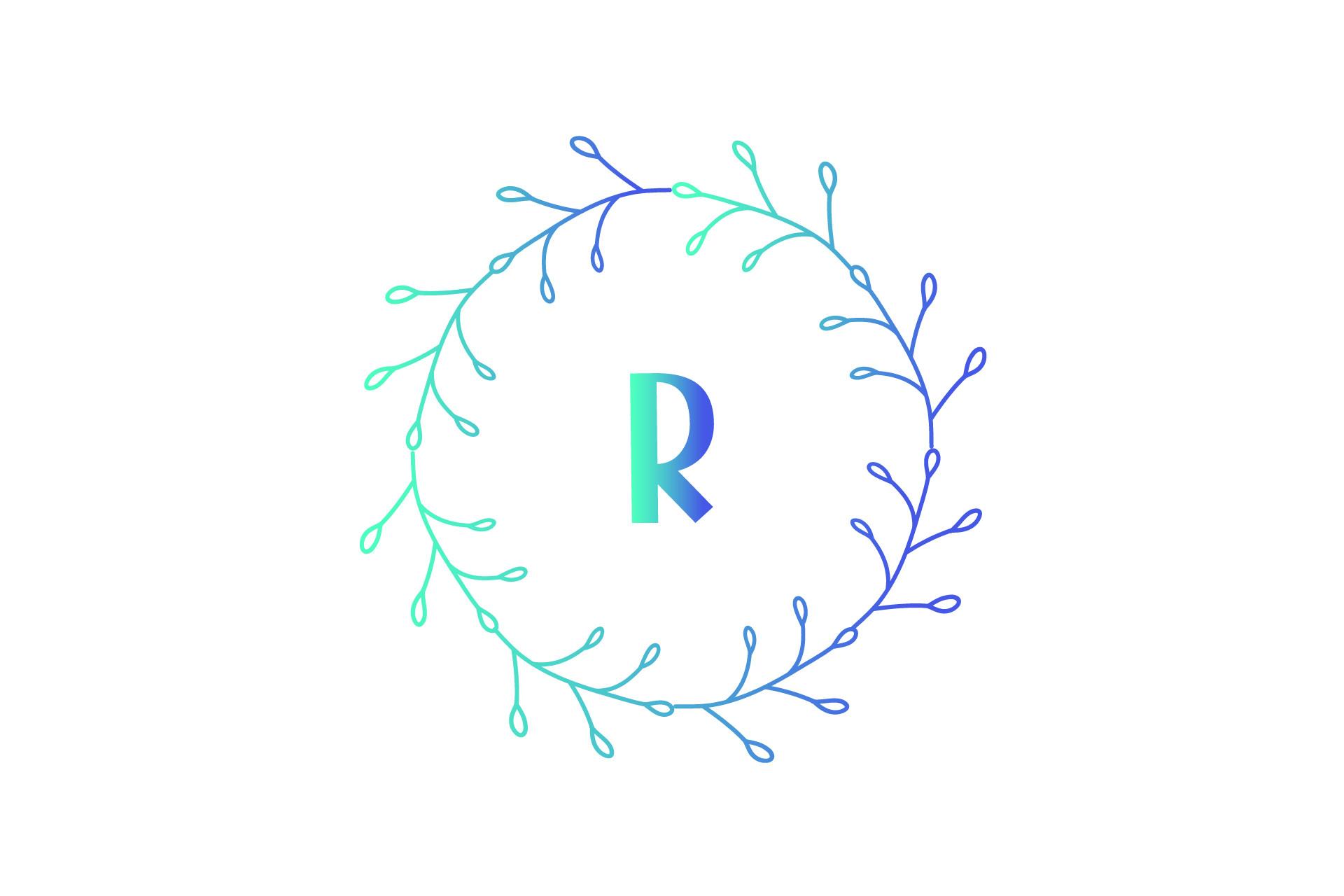 Monogram Logo Frame
