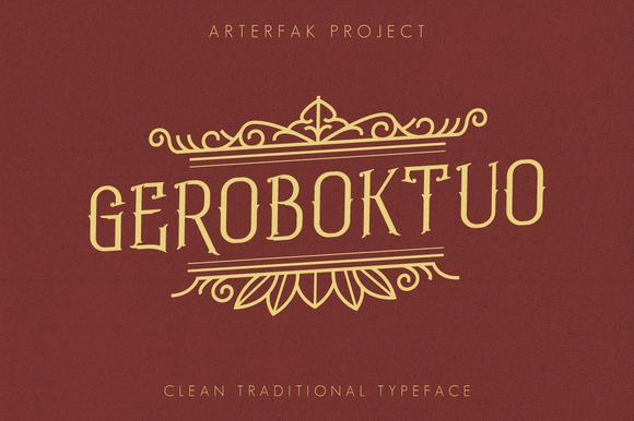 Geroboktuo Font