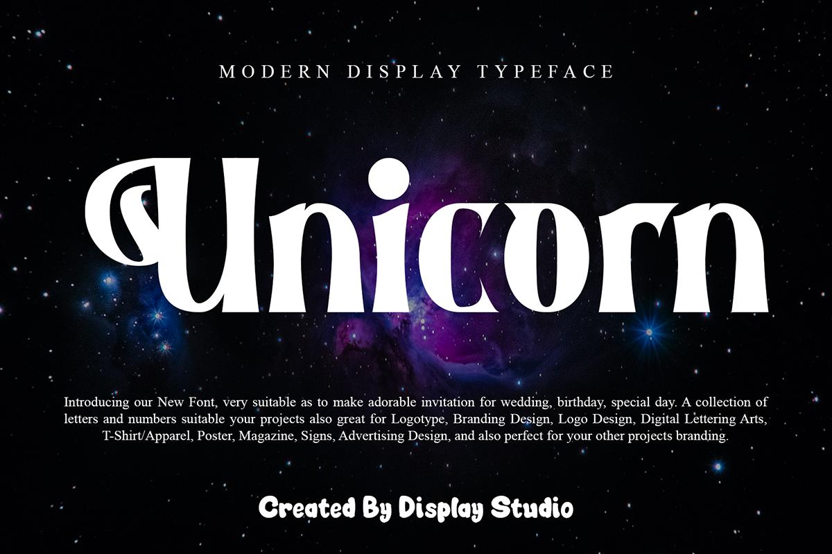 Unicorn Font