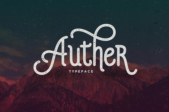 Auther Font