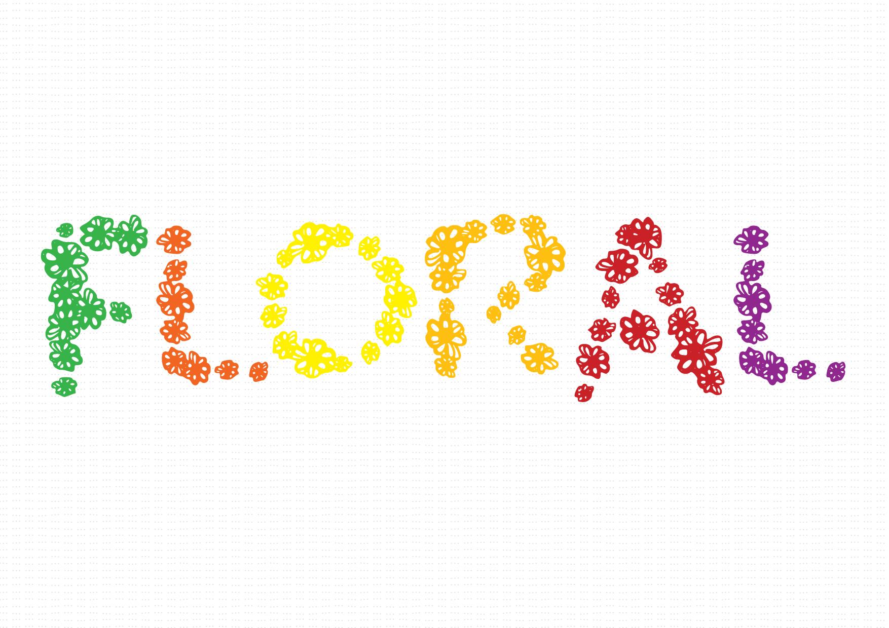 Floral Font