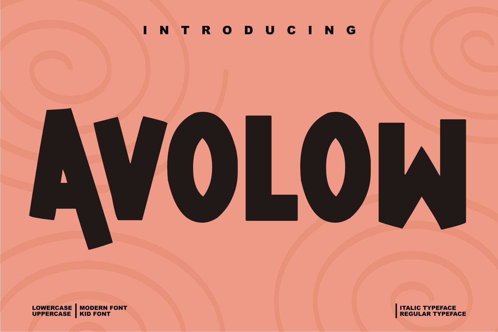 Avolow Font