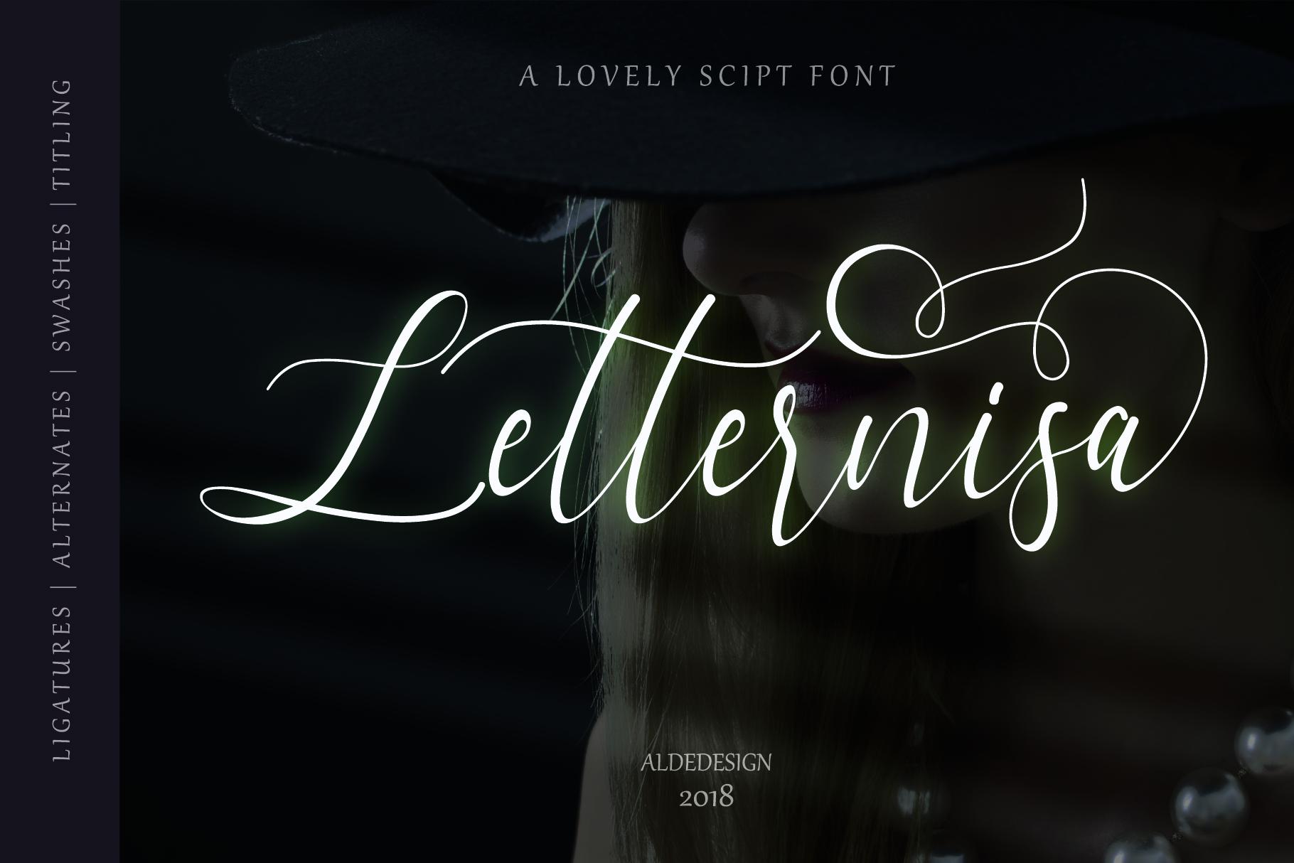 Letternisa Script Font