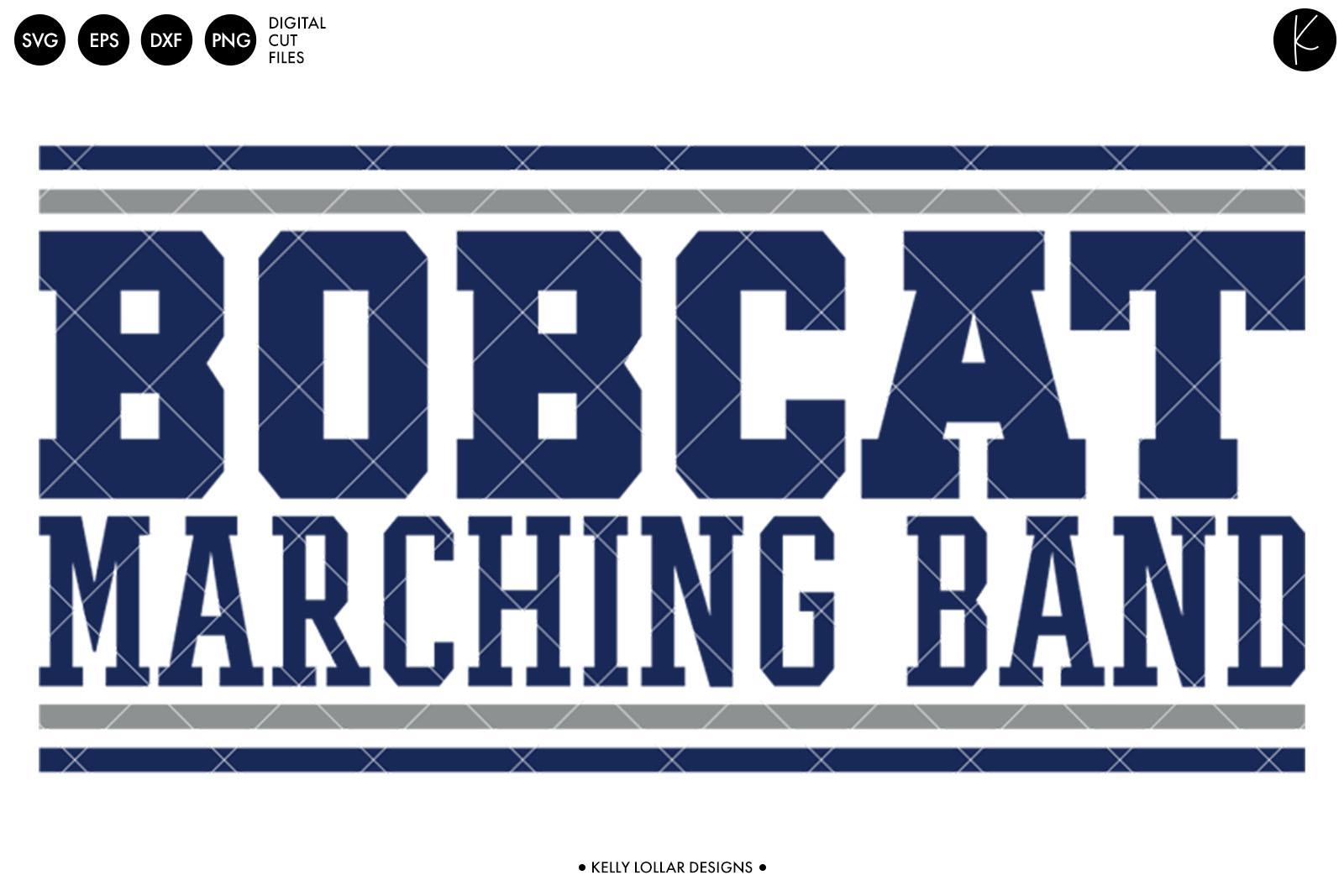 Bobcat Marching Band Retro
