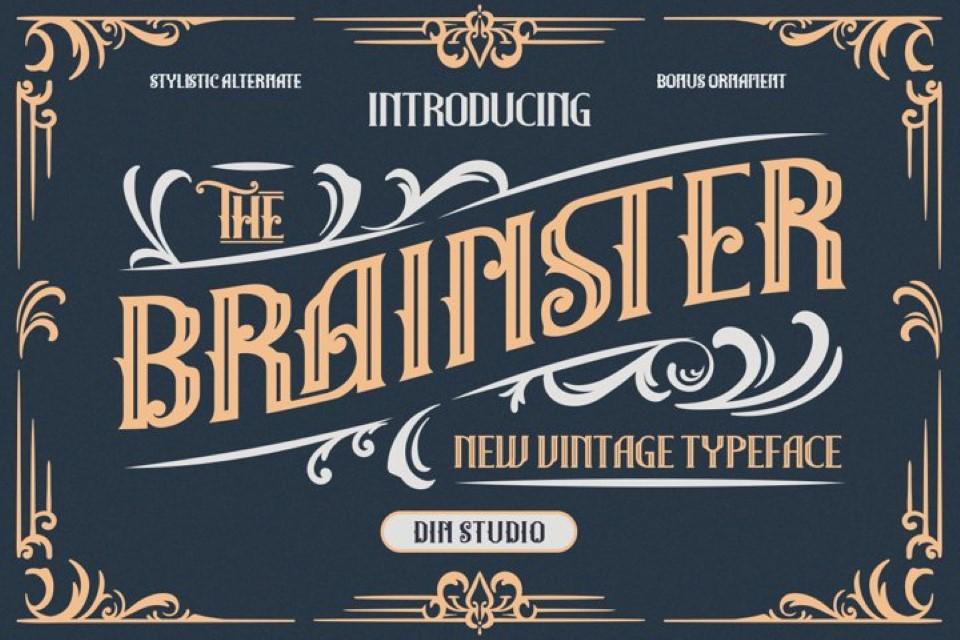 The Brainster Font