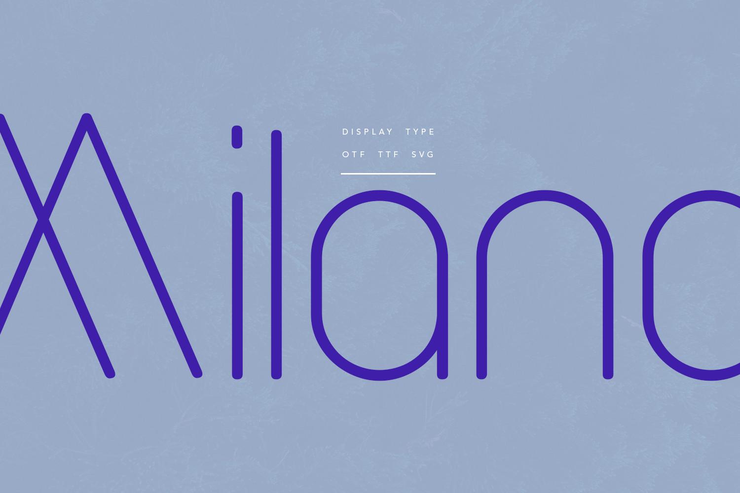 Milano Font