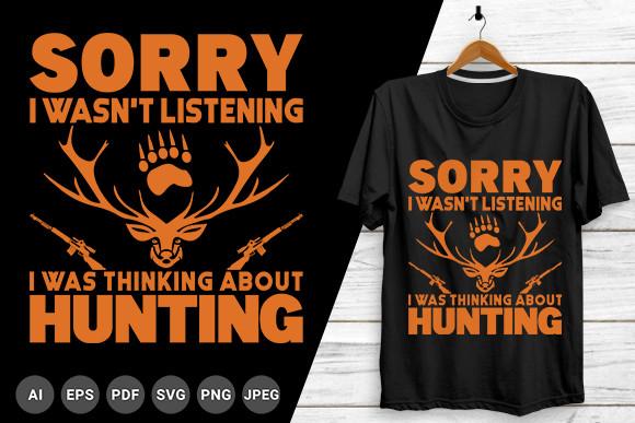 Hunting Deer T-shirt Design
