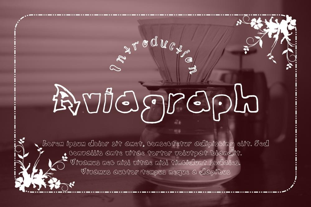 Aviagraph Font