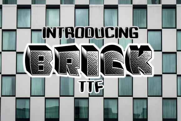Brick Font